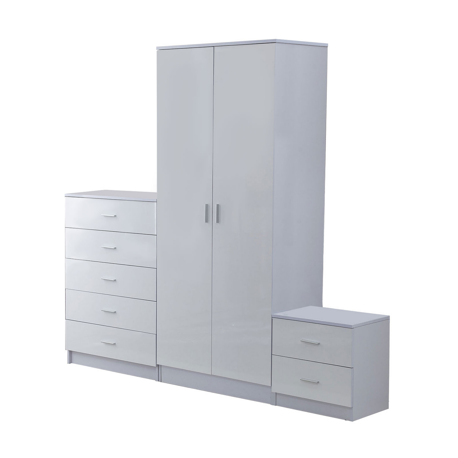 Wishlist Wednesday: HOMCOM High Gloss Trio Bedroom Set – Stylish, Sleek, and Functional