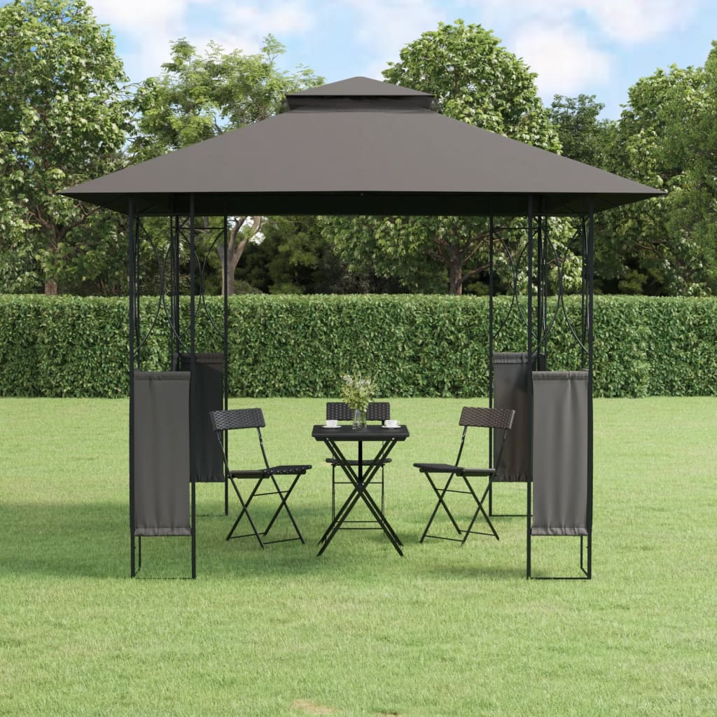 Wishlist Wednesday: Anthracite Gazebo – Elegance and Comfort for Your Garden