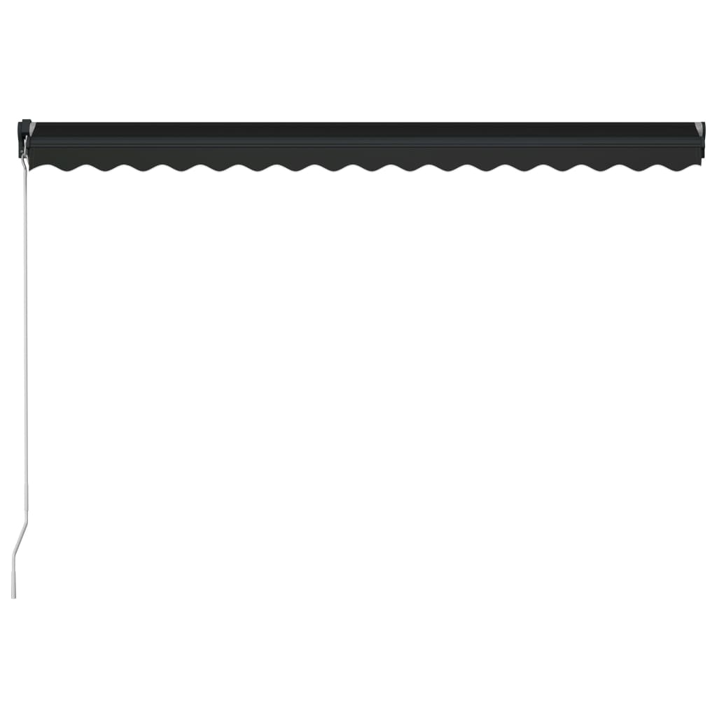 Manual Retractable Awning 400x300 cm Anthracite