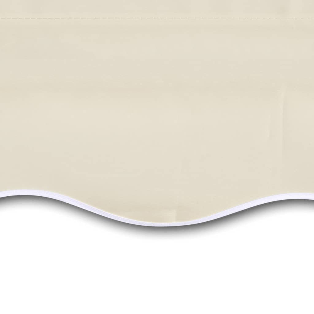 Manual Retractable Awning 400x300 cm Cream