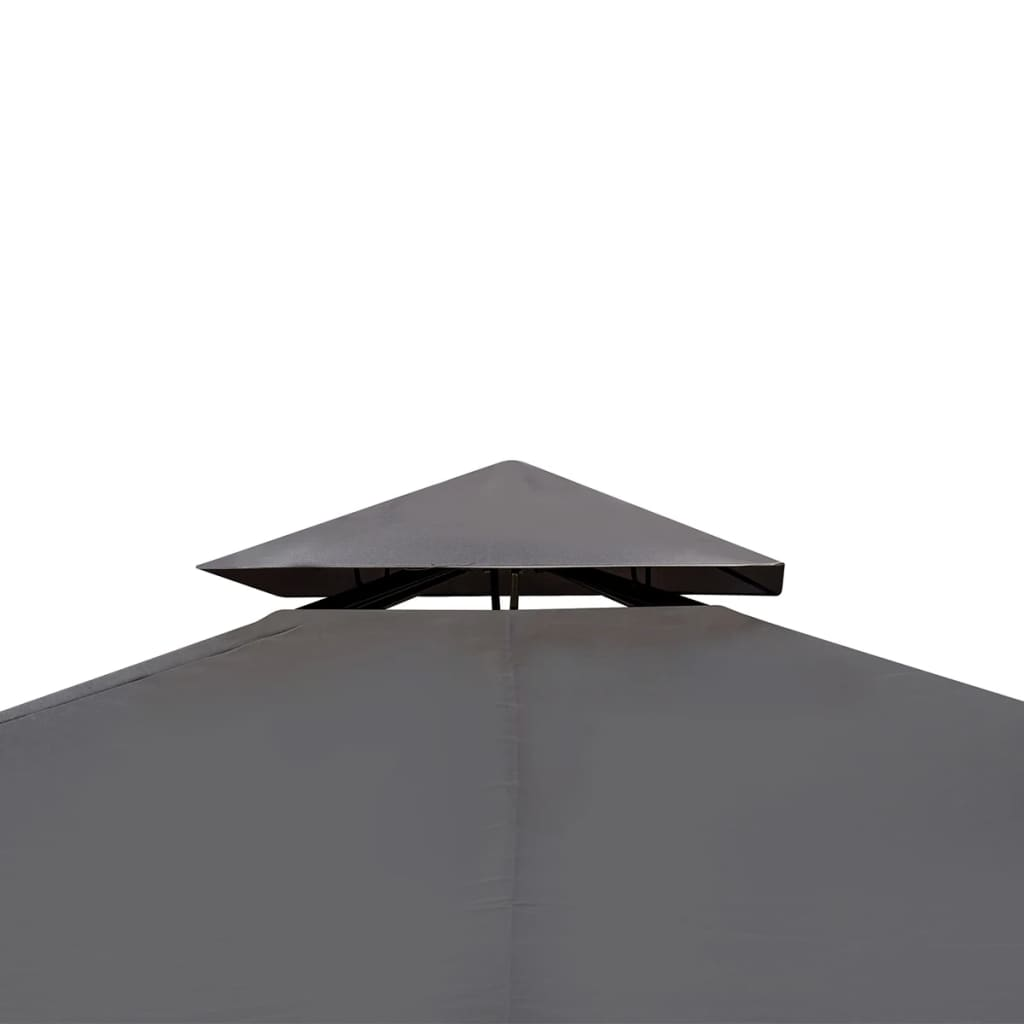 Gazebo with Roof 3x4 m Dark Grey