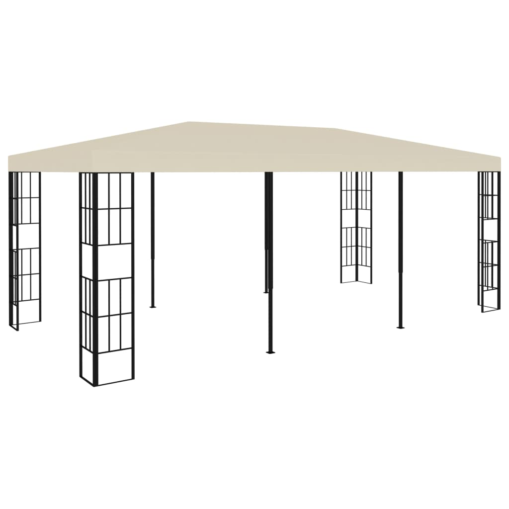 Gazebo 3x6 m Cream