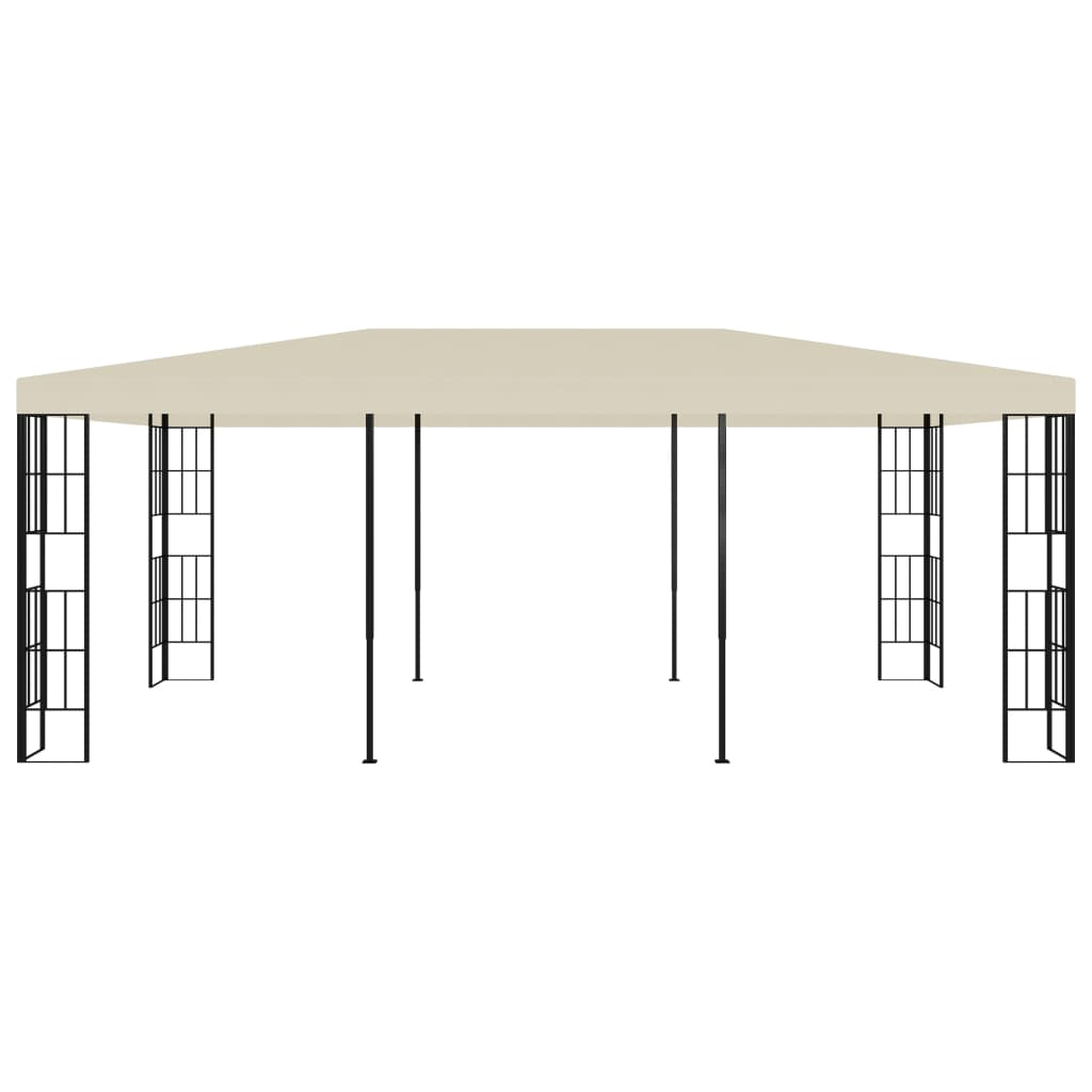 Gazebo 3x6 m Cream