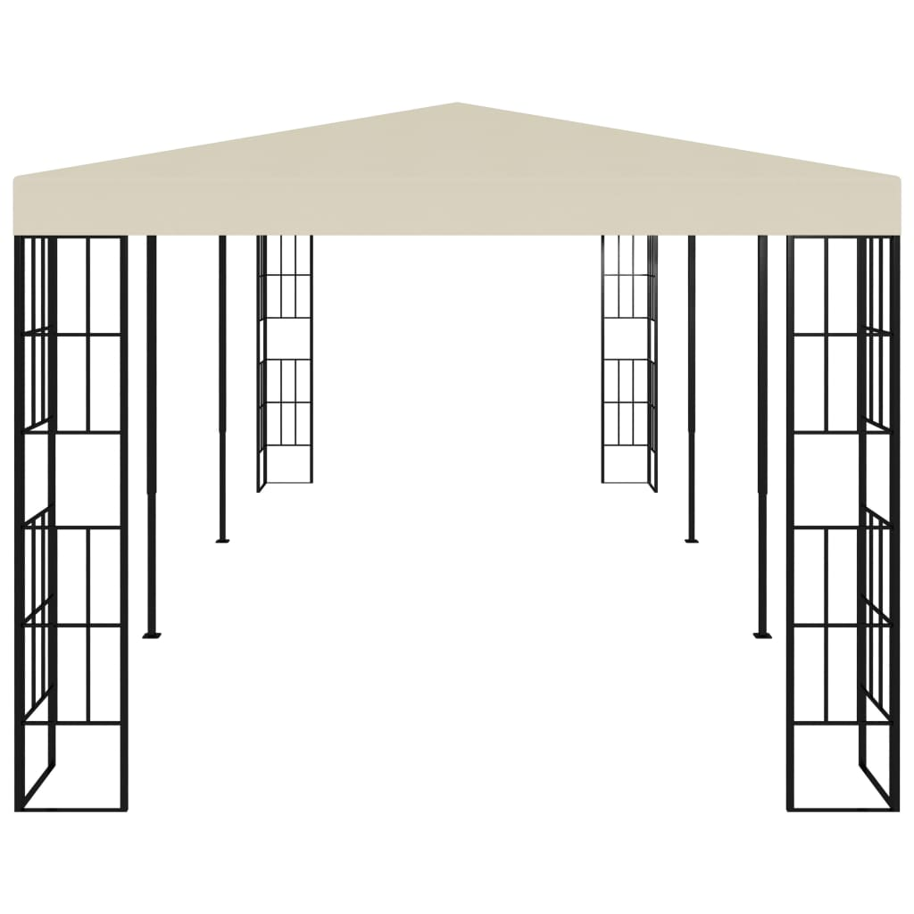 Gazebo 3x6 m Cream