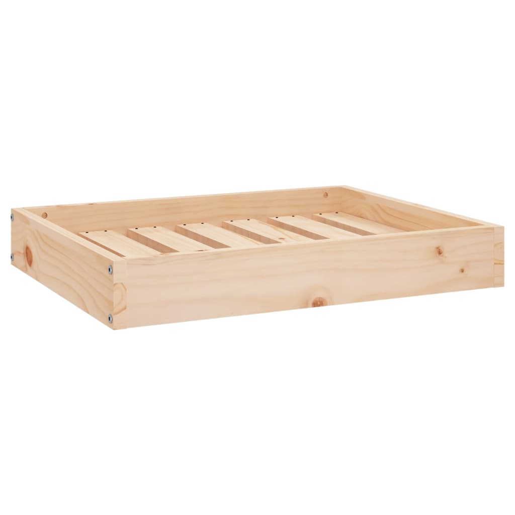 Dog Bed 61.5x49x9 cm Solid Wood Pine