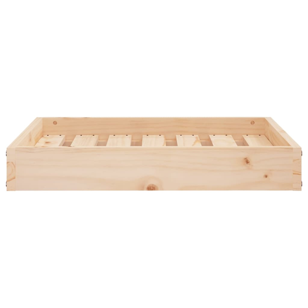 Dog Bed 61.5x49x9 cm Solid Wood Pine