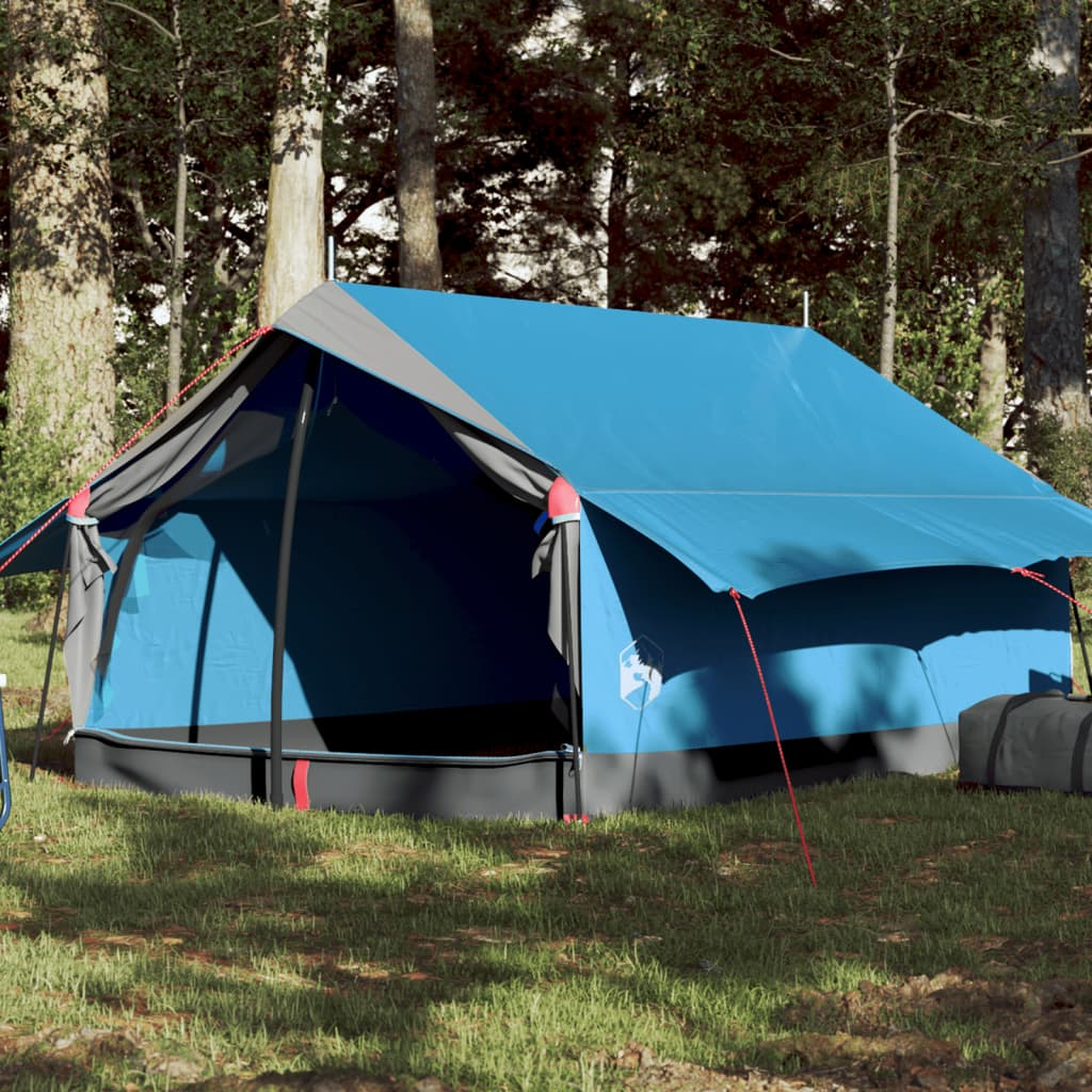 Camping Tent 2-Person Blue Waterproof - Lightweight, Durable & Easy Setup