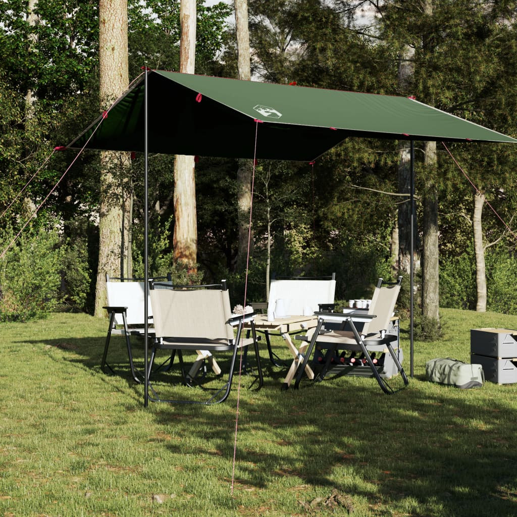 Camping Tarp Green 300X294 CM Waterproof