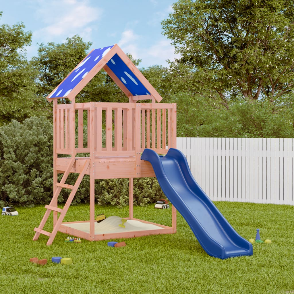 Outdoor Playset Solid Wood Douglas for Kids