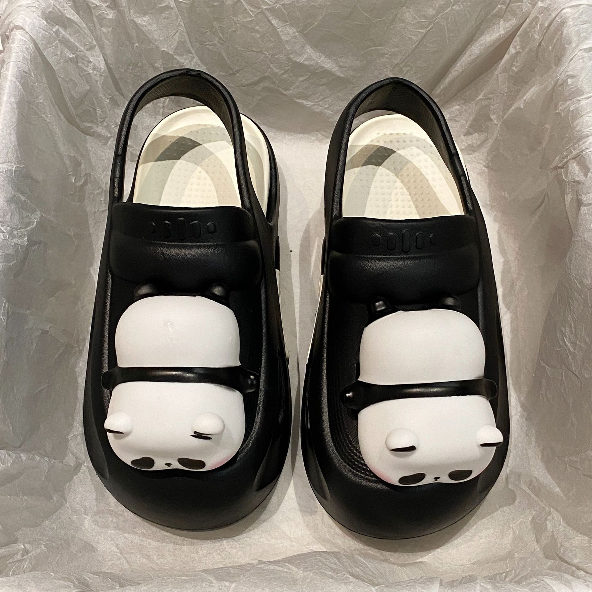 Cute Slippers With Panda Lamp Sandals Slippers with bright light